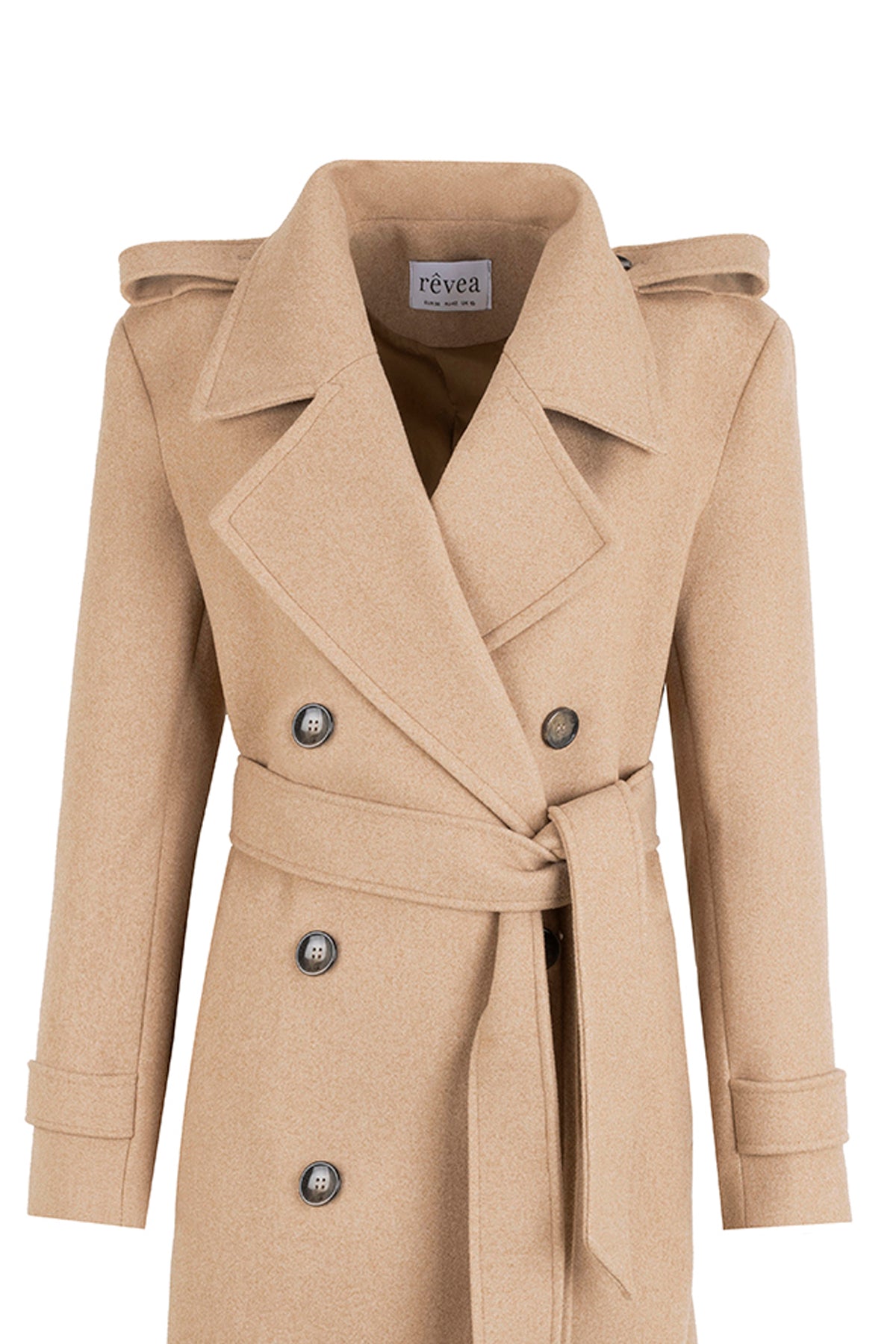 Athena Coat in Beige