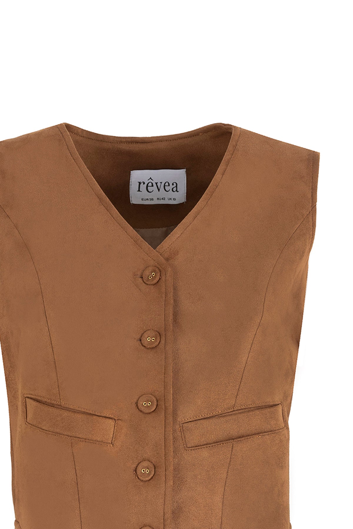 Elysian Vest in Brown