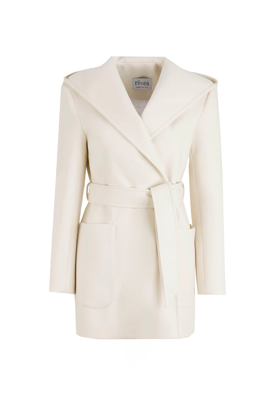 Gaia Coat in White
