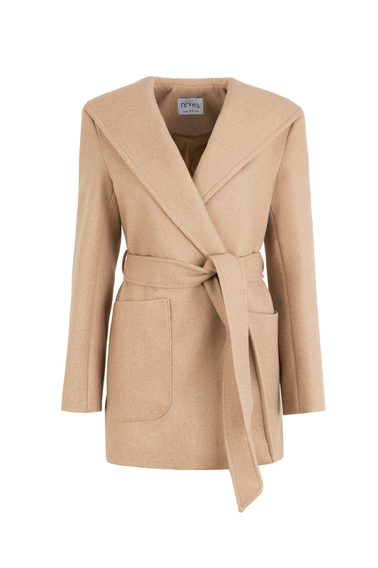 Gaia Coat in Beige